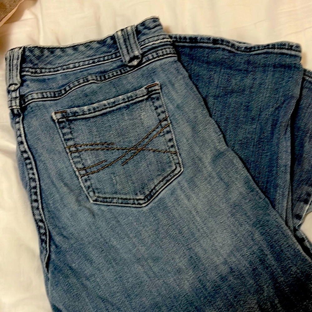 Well worn but comfortable Capris